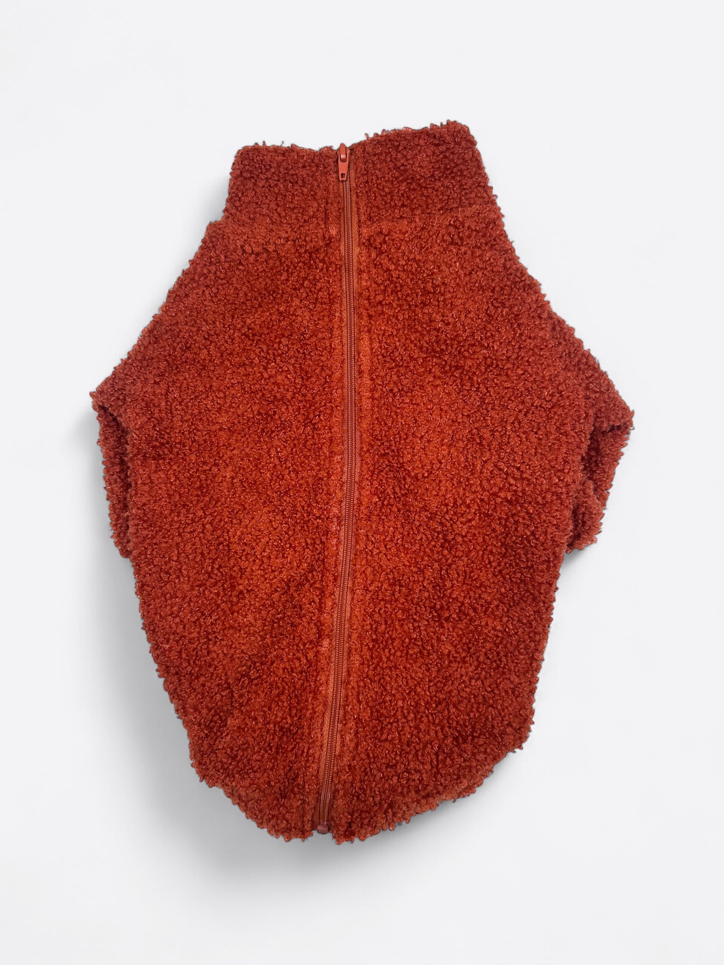 Teddy Fleece - Burnt Orange