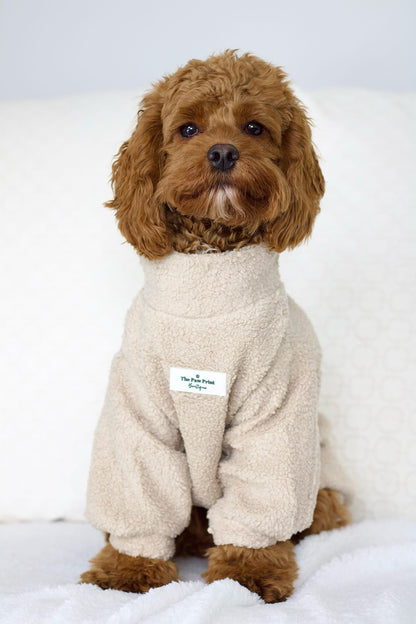 The Beige Teddy Fleece
