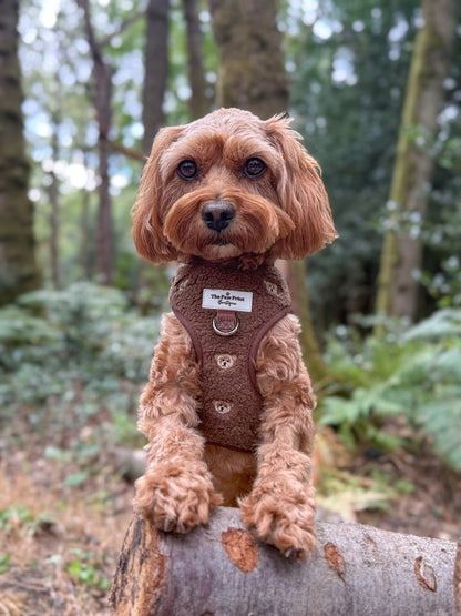 The Embroidered Little Bear Cub Adjustable Harness