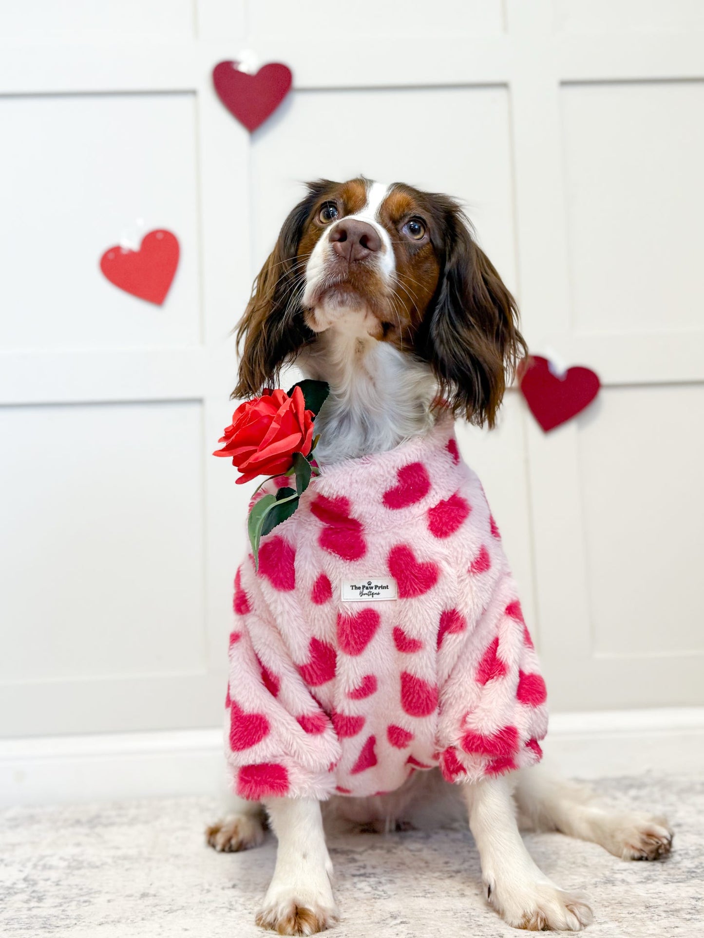 The Love Hearts Fluffy & Fabulous Fleece - Pink