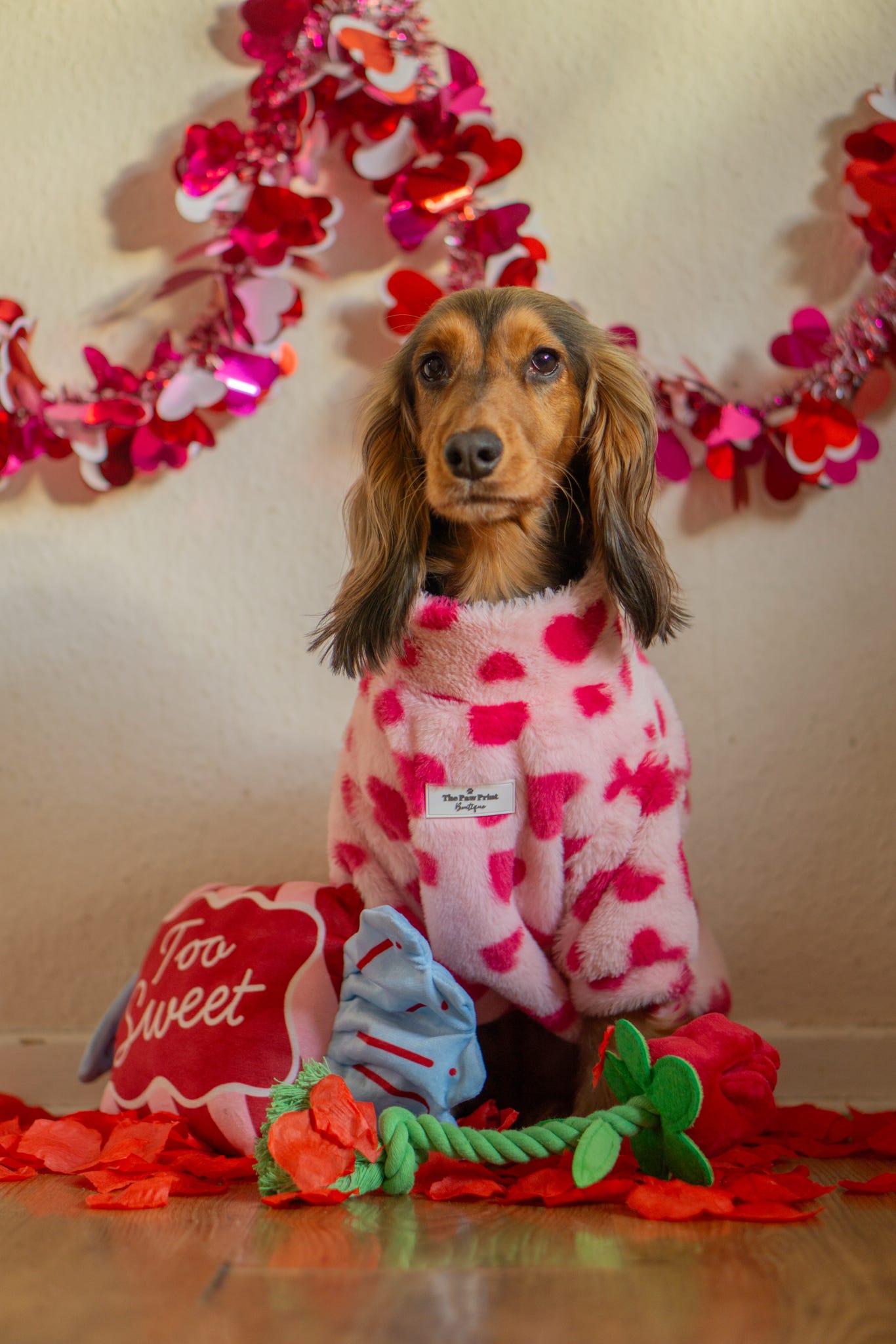 The Love Hearts Fluffy & Fabulous Fleece - Pink
