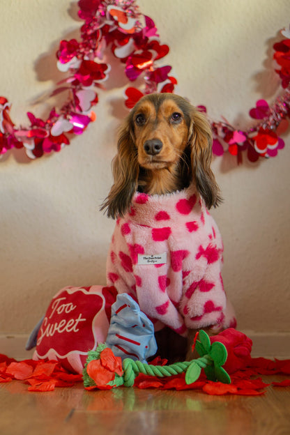The Love Hearts Fluffy & Fabulous Fleece - Pink