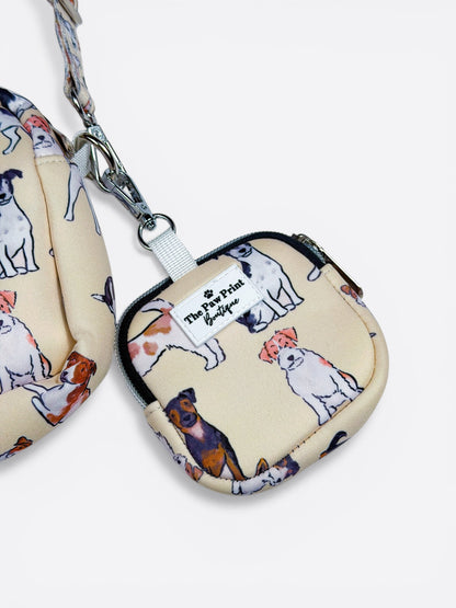 The Jack Russel Dog Walking Bag
