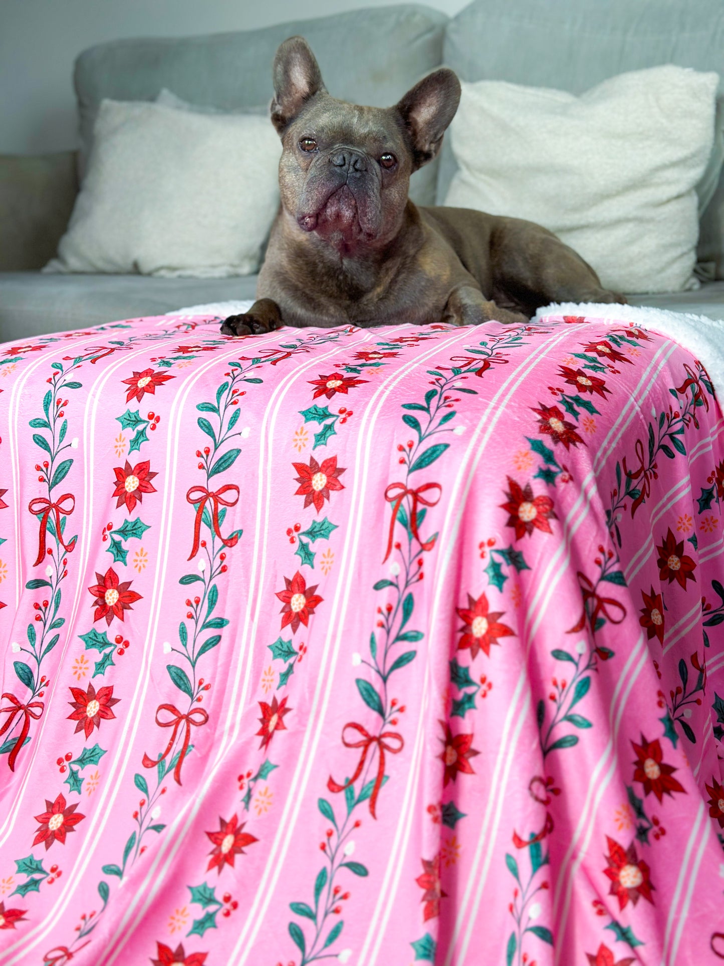 Merry Pinkmas Human Blanket