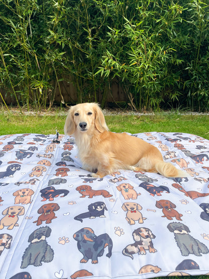 The Dachshund Picnic Mat