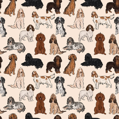 The Spaniels Dog Walking Bag