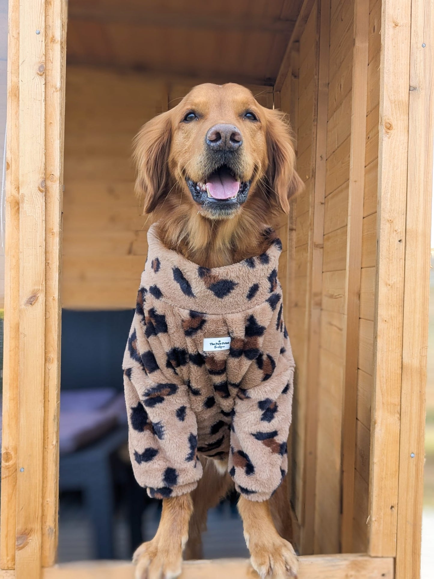 The Leopard Print (Brown) Fluffy & Fabulous Fleece