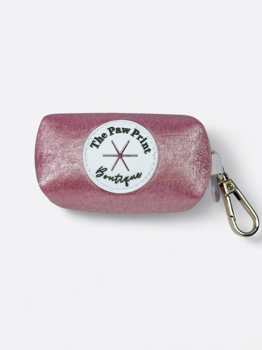 The Pink Pearl Poo Bag Holder