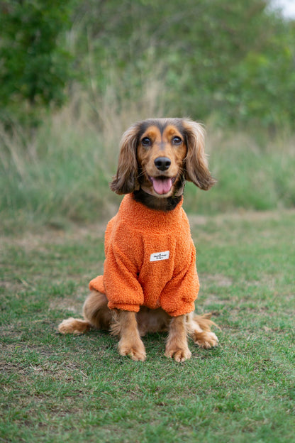 Teddy Fleece - Pumpkin
