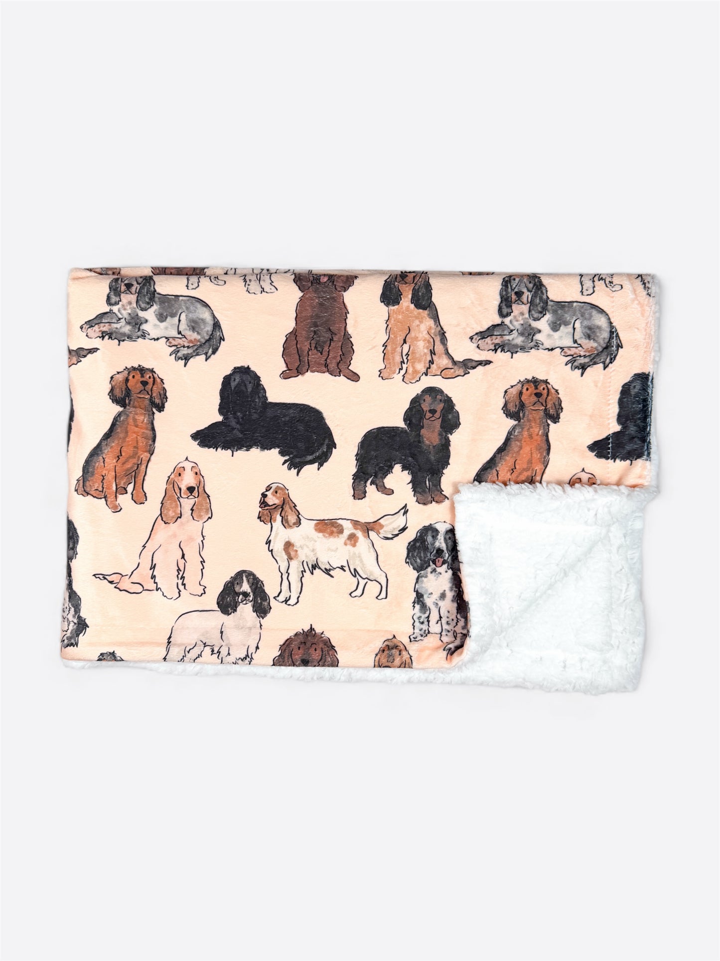 The Spaniel Dog Blanket