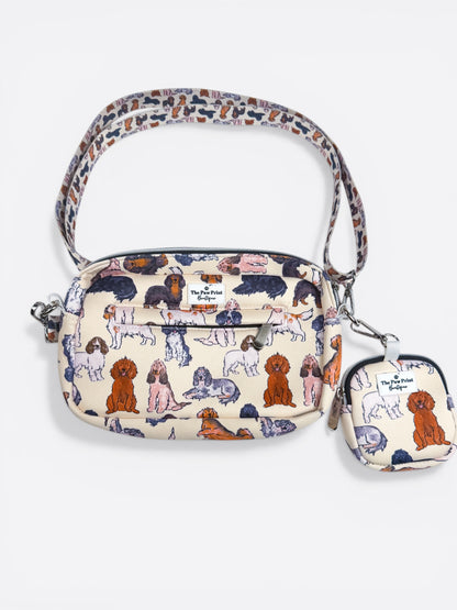 The Spaniels Dog Walking Bag