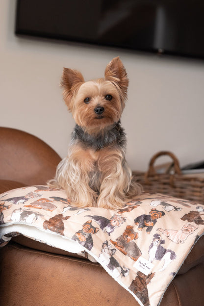 Yorkie Dog Blanket