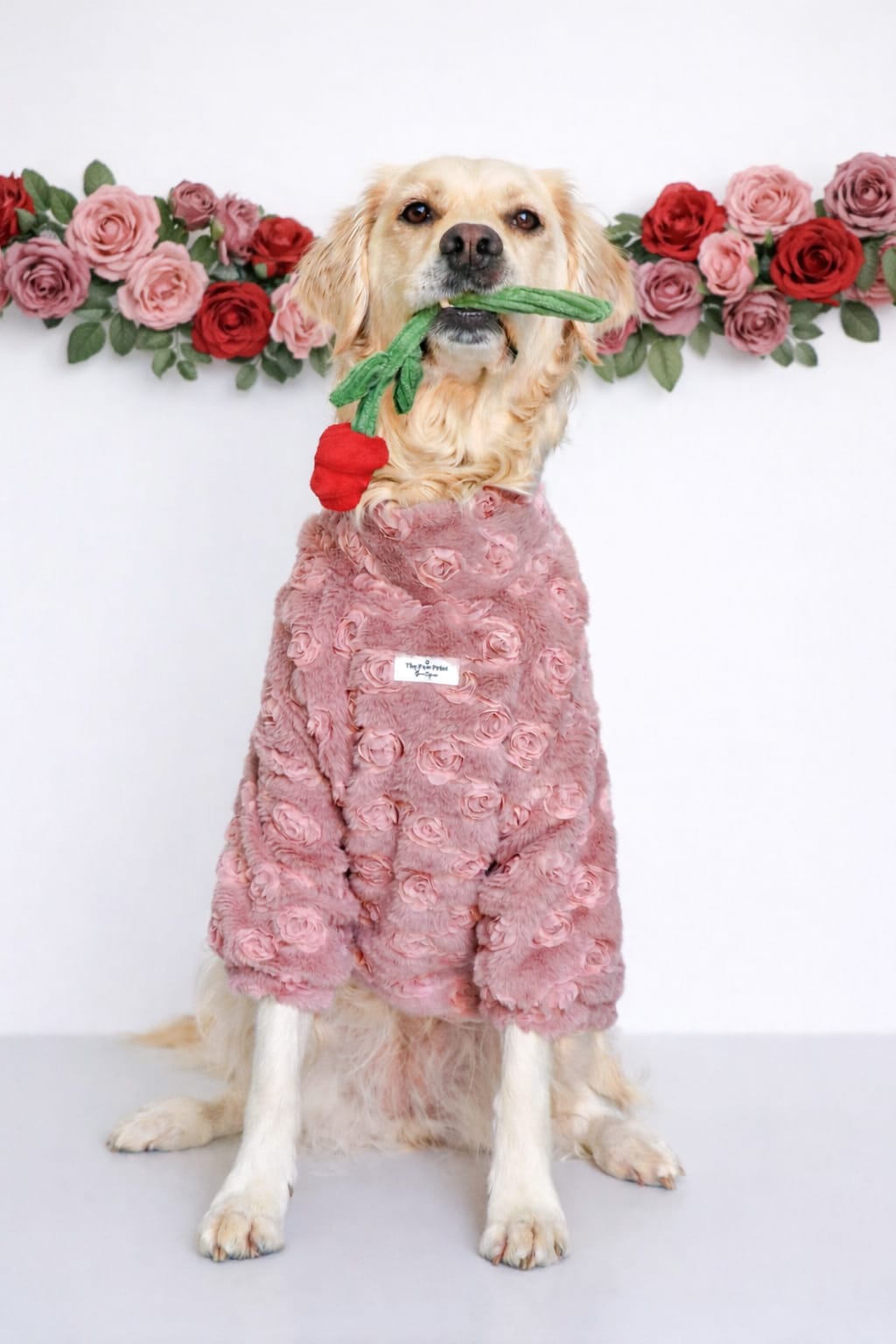 The Roses Fleece - Pink