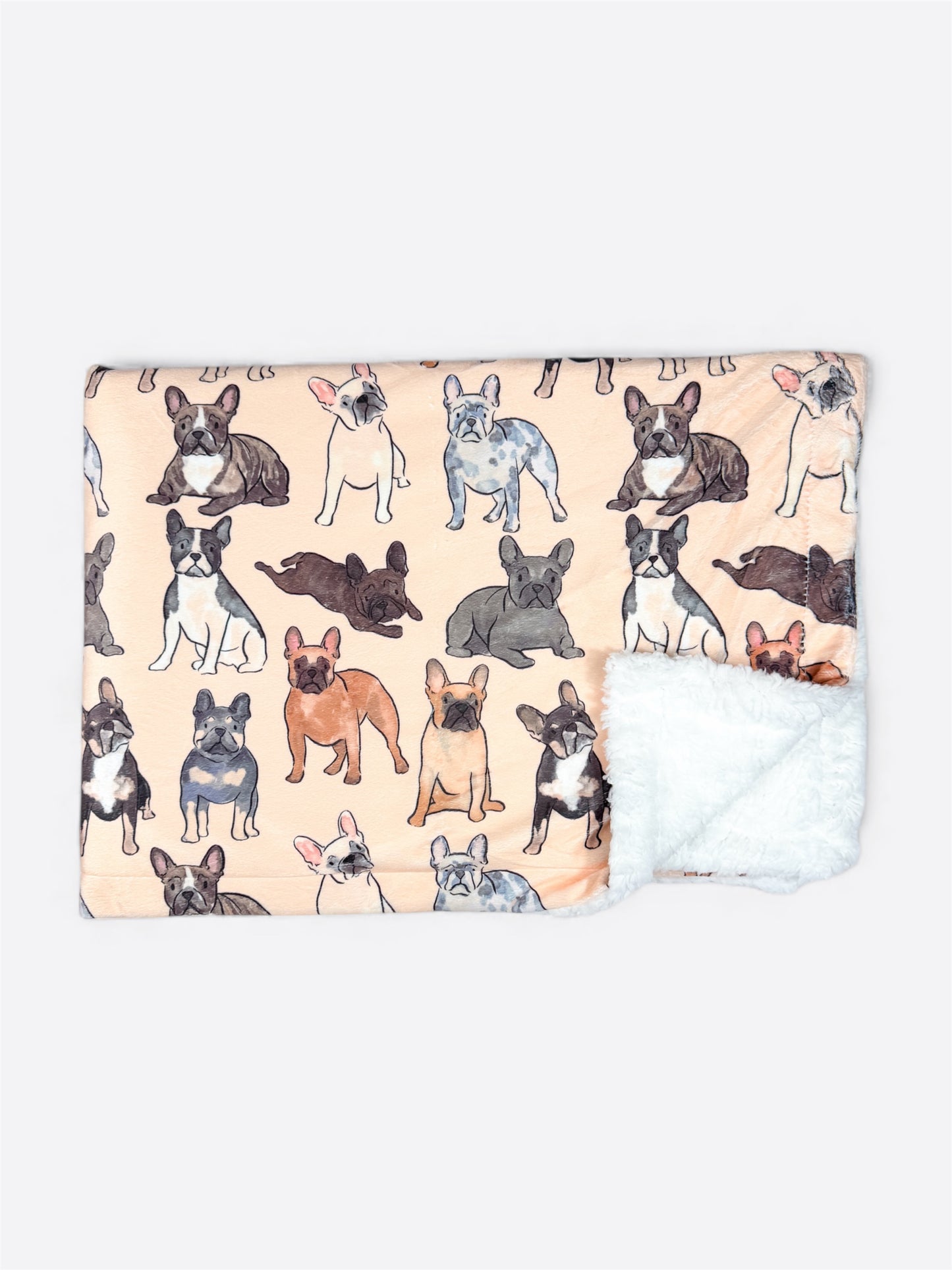 The French Bulldog Dog Blanket