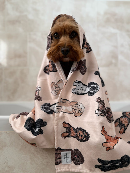 The Oodles & Doodles Dog Towel