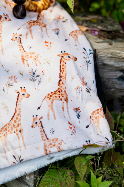 The Graceful Giraffe Dog Blanket