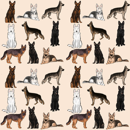 The German Shepherd Dog Walking Bag