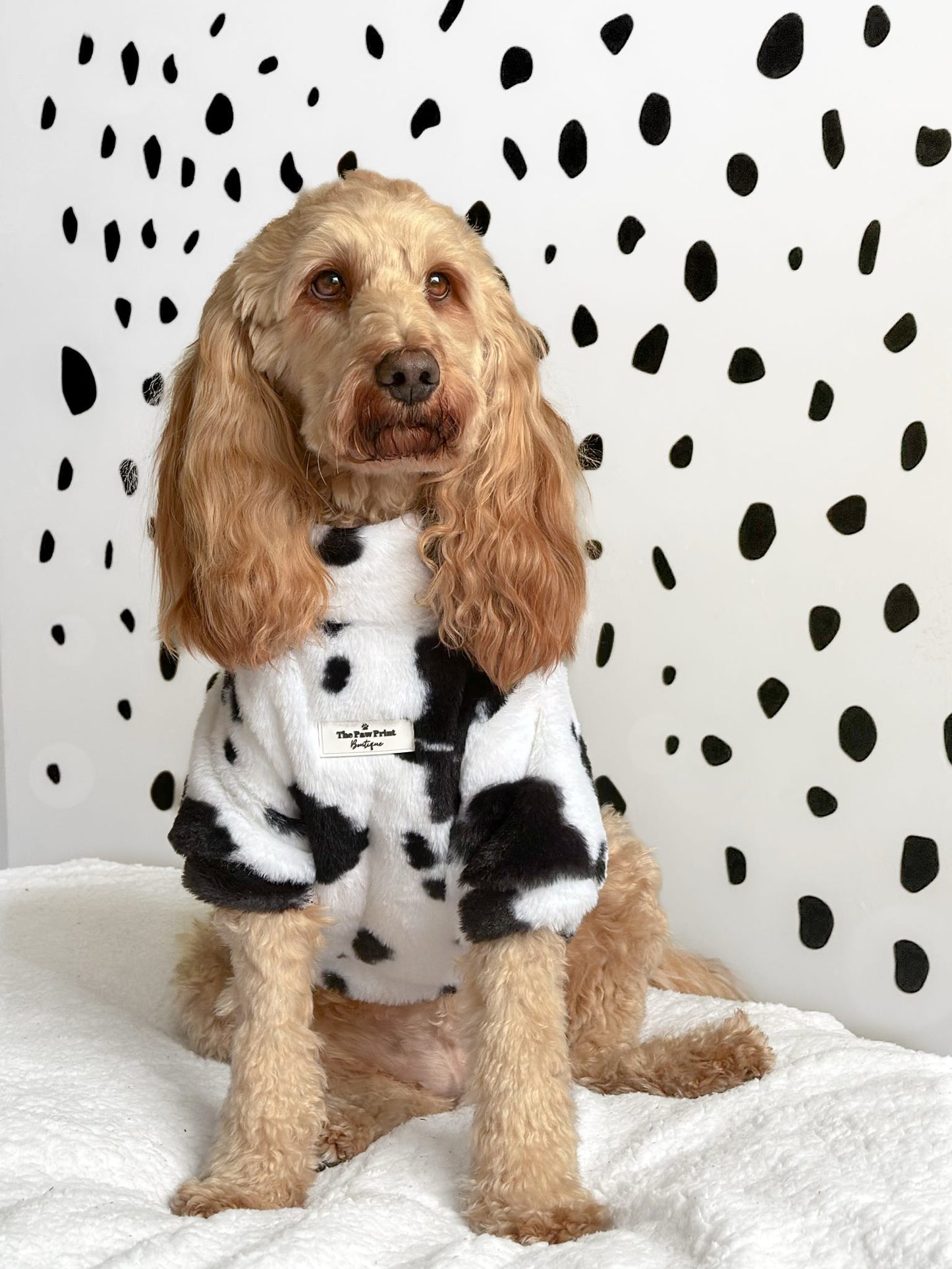 The Cow Print Fluffy & Fabulous Fleece