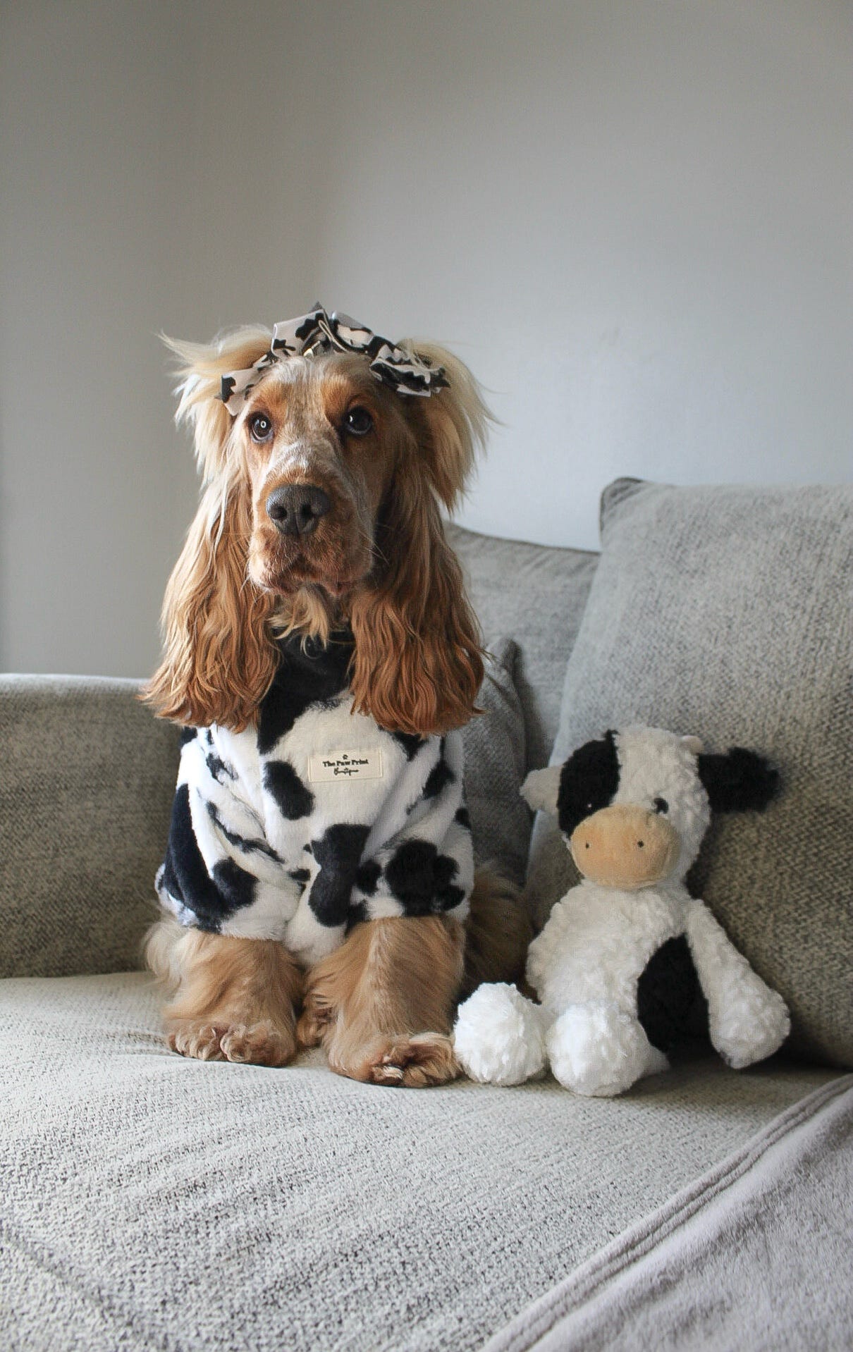 The Cow Print Fluffy & Fabulous Fleece