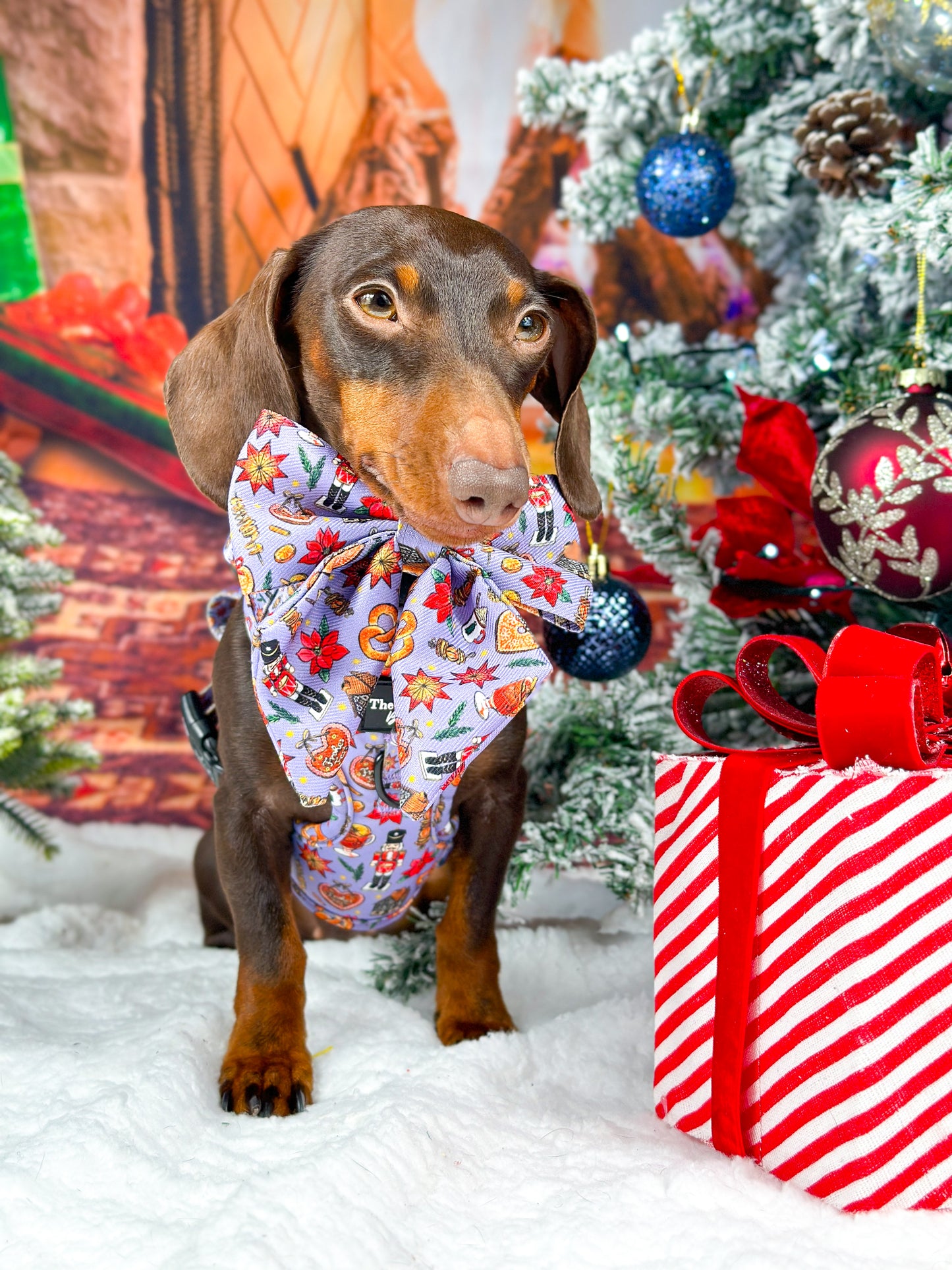 The Christmas Market Bow Tie