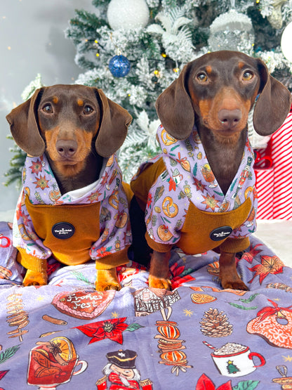 The Christmas Market Dog Hoodie