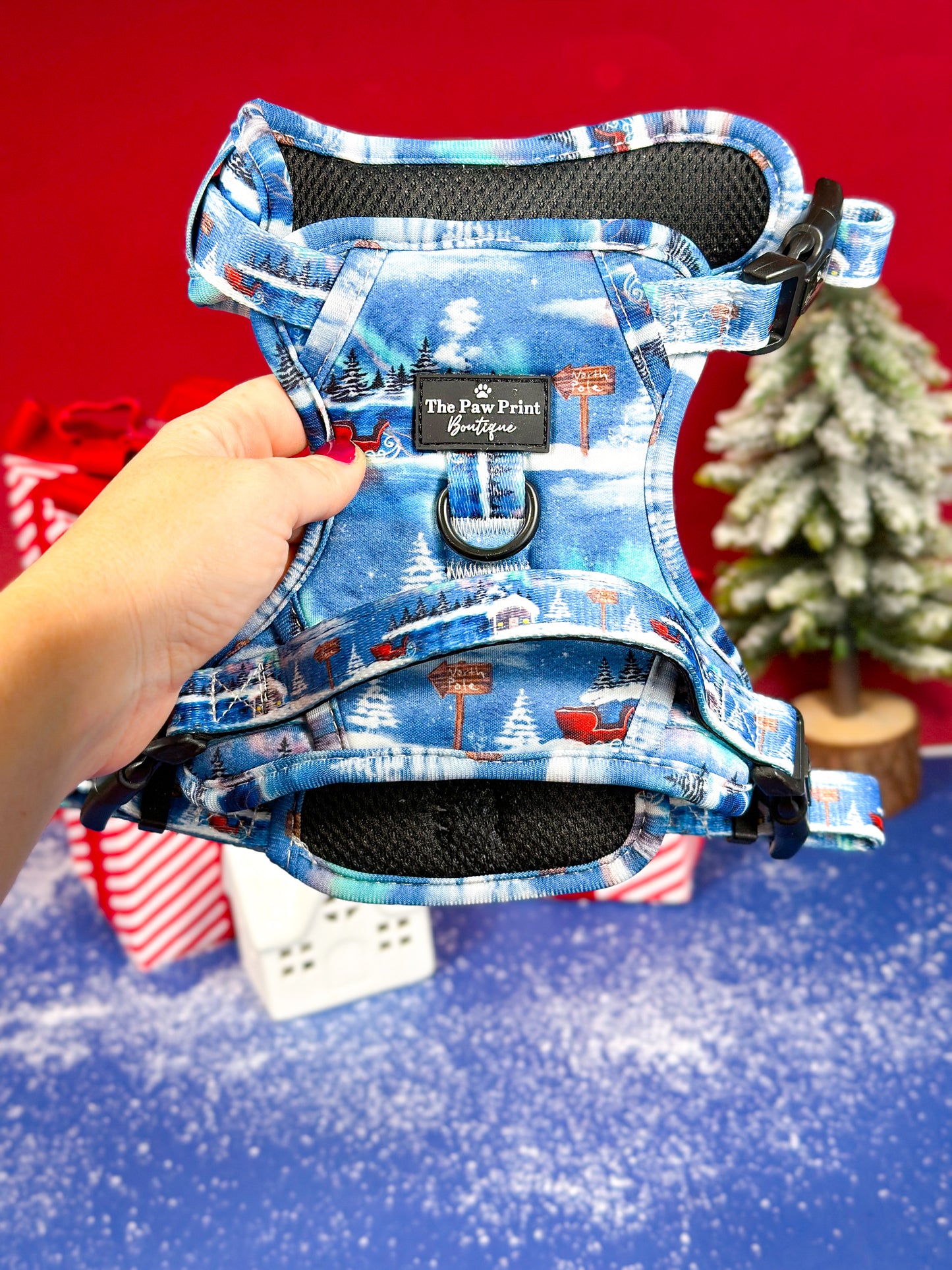 The North Pole Adventure Paws Harness