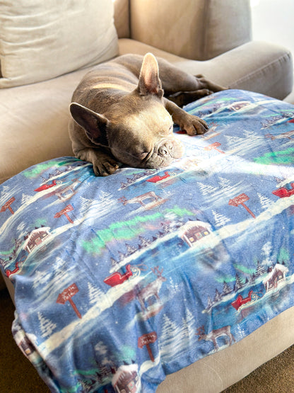 The North Pole Dog Blanket