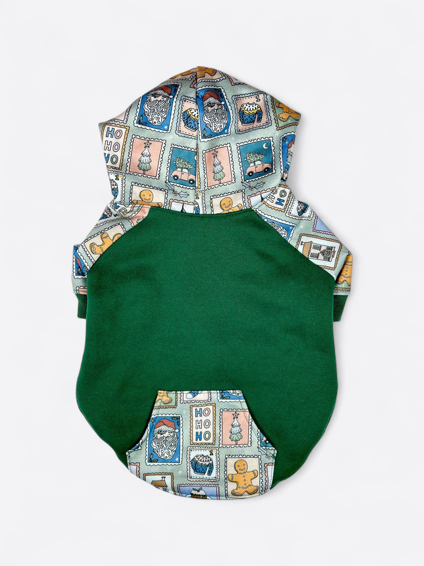 The Santas Stamps Dog Hoodie