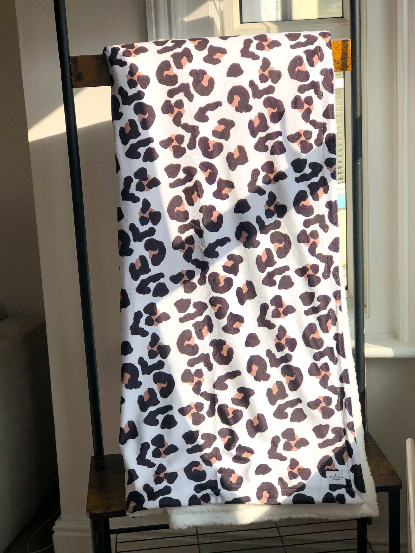 The Lavish Leopard Human Blanket