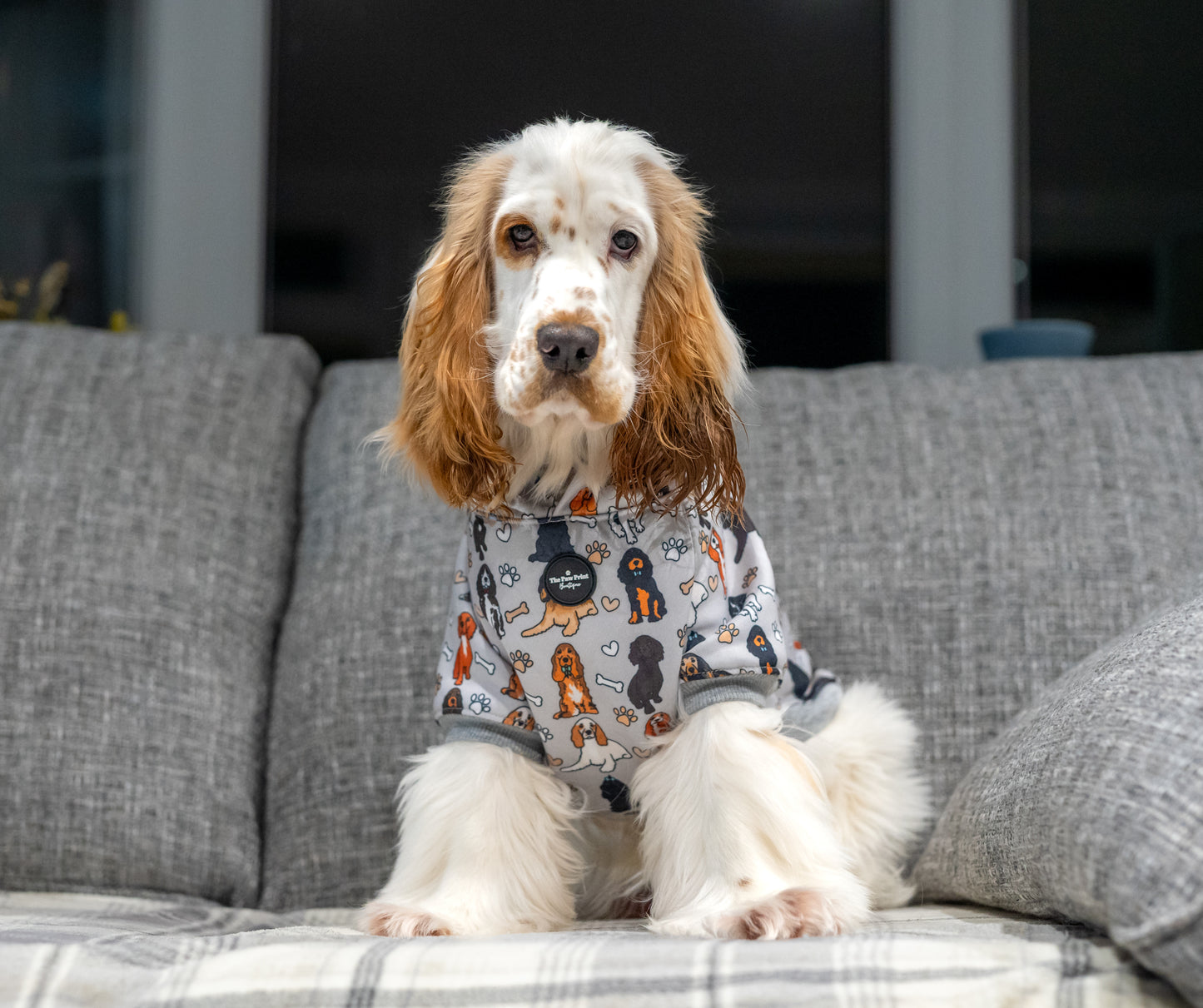 The Spaniel Dog Hoodie - All Over Print
