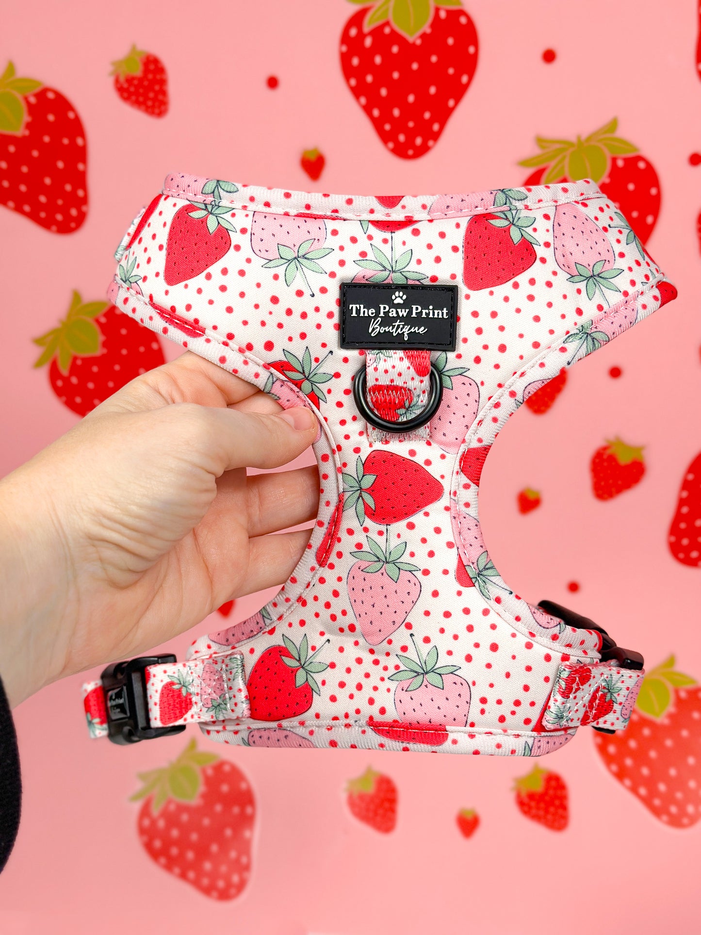 The Sweet Strawberries Adjustable Harness