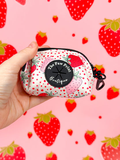 The Sweet Strawberries Poo Bag Holder