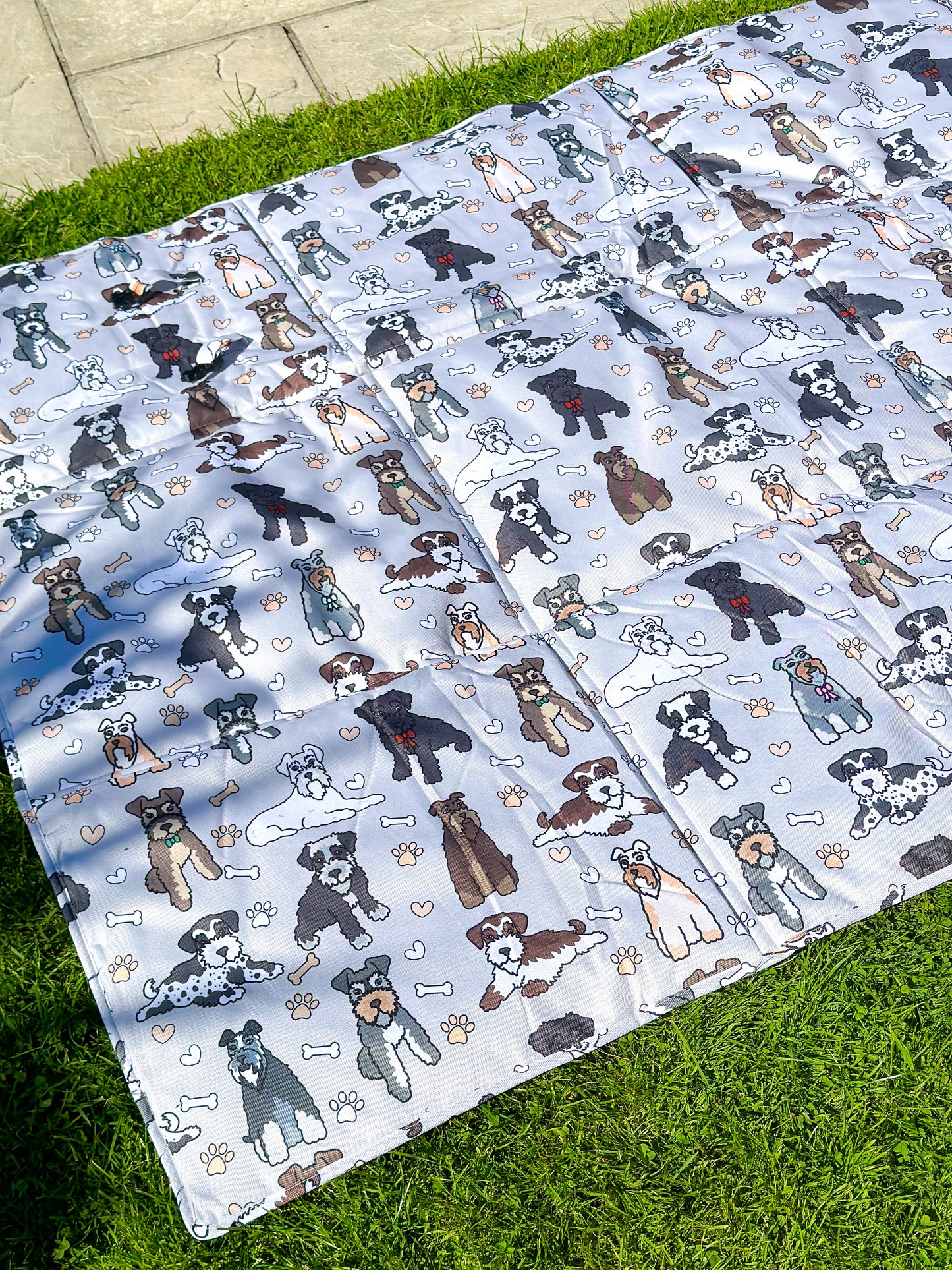 The Schnauzer Picnic Mat