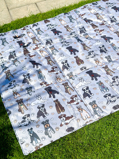 The Schnauzer Picnic Mat