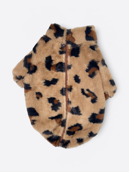 The Leopard Print (Brown) Fluffy & Fabulous Fleece