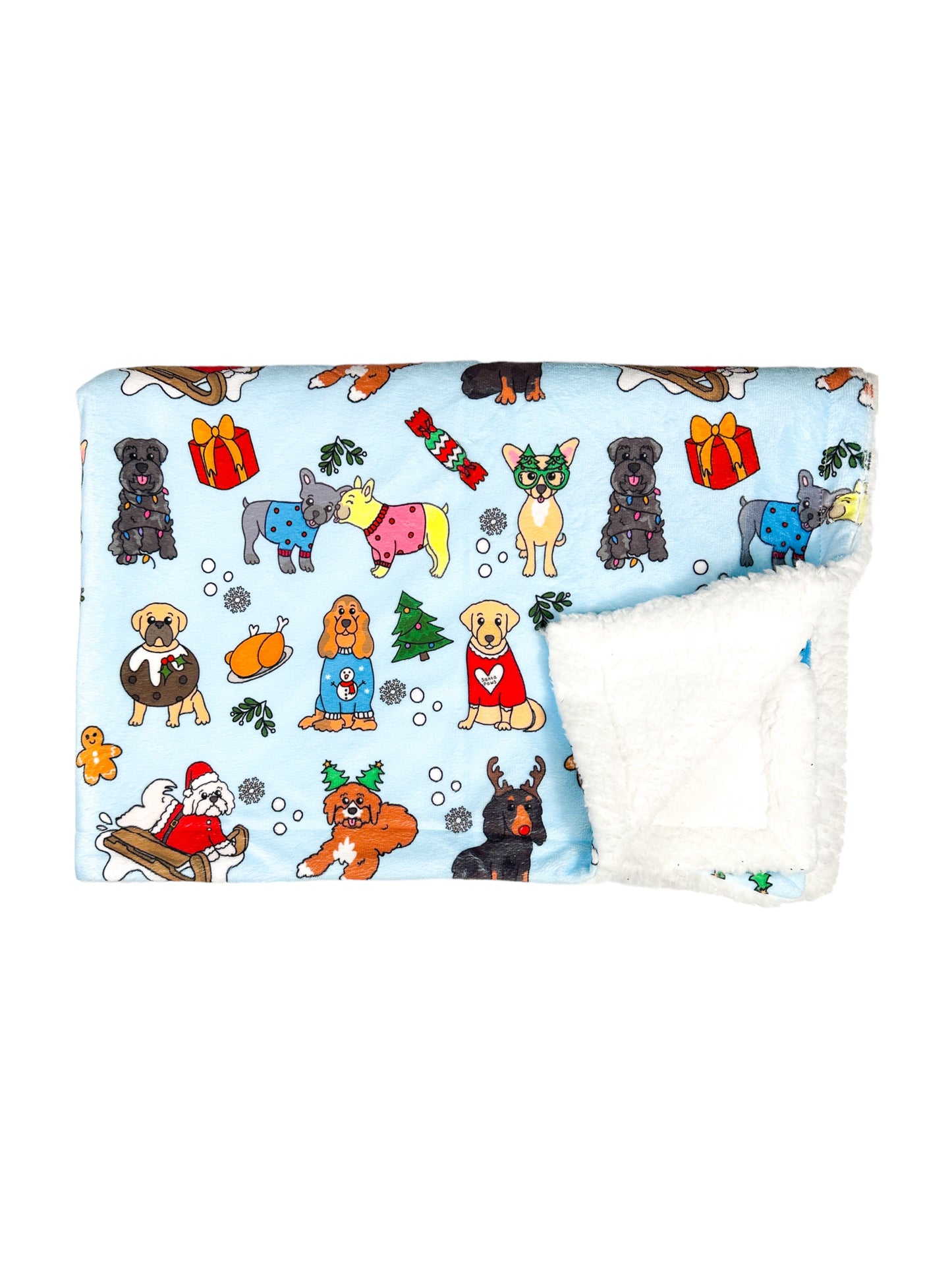 The Santa Paws Dog Blanket