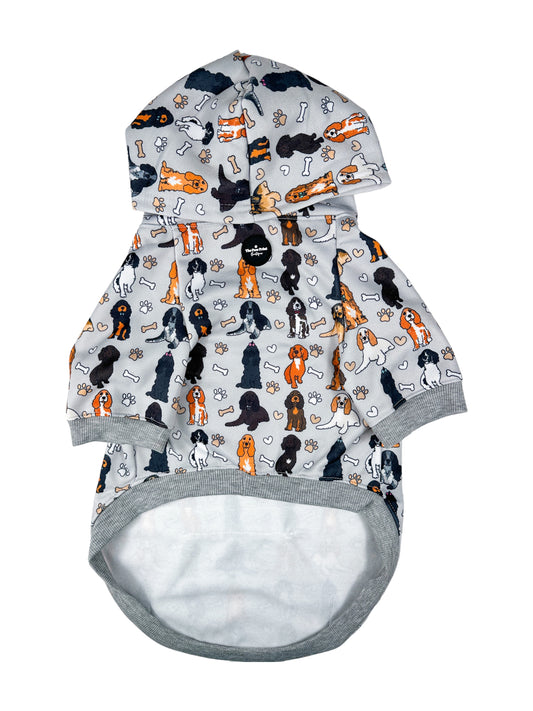 The Spaniel Dog Hoodie - All Over Print