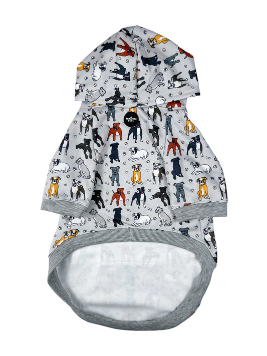 The Staffy Dog Hoodie - All Over Print