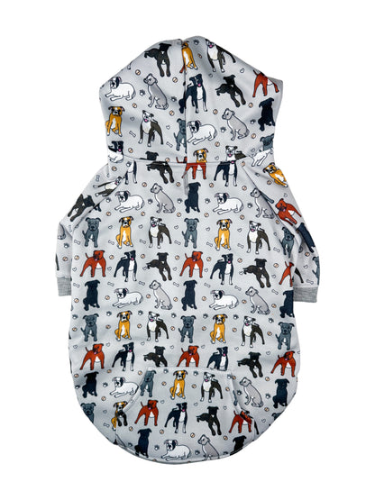 The Staffy Dog Hoodie - All Over Print