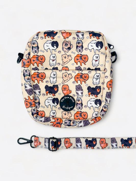 The Pomeranian Dog Walking Bag