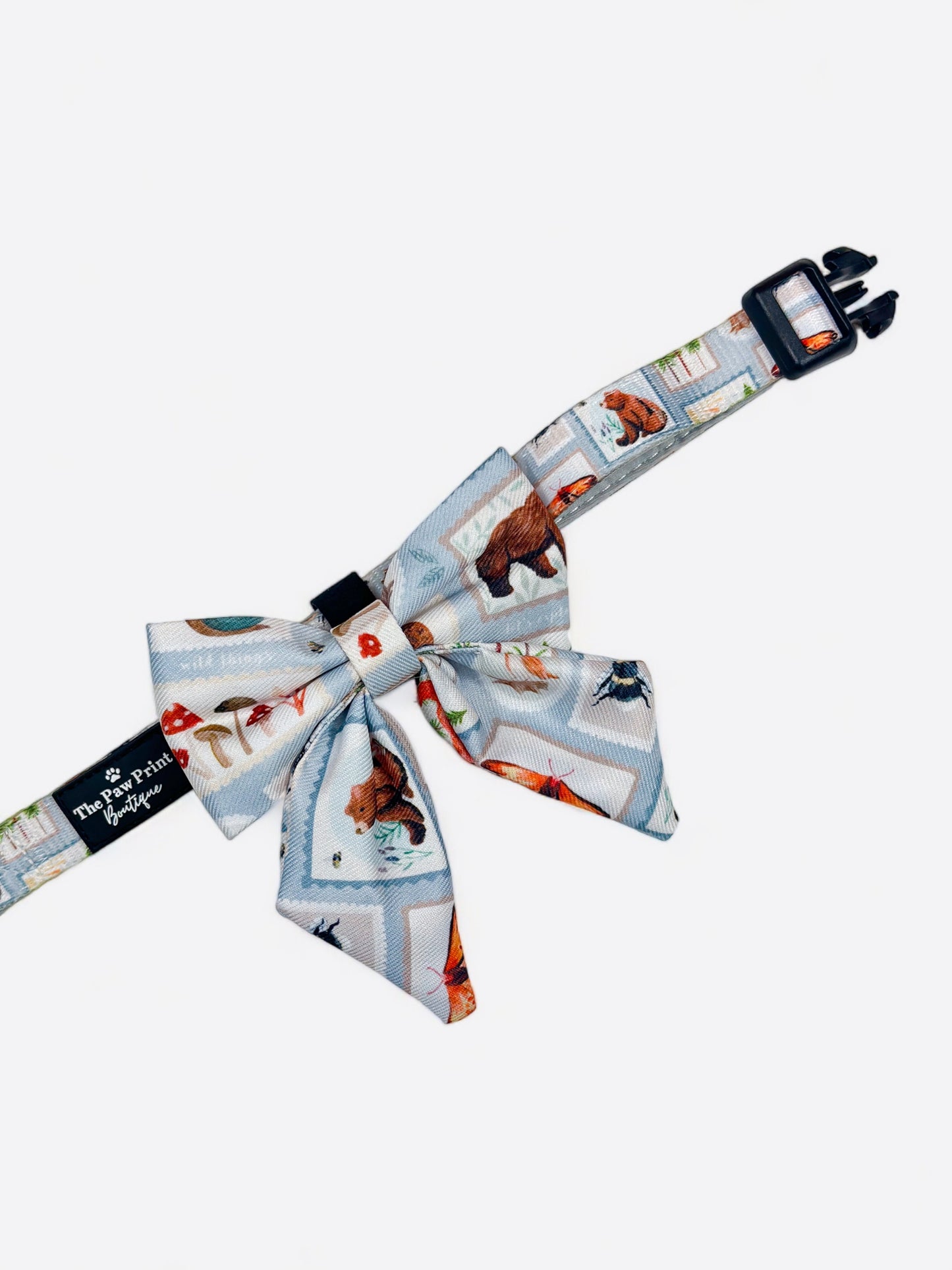 The Woodland Stamps Bow Tie