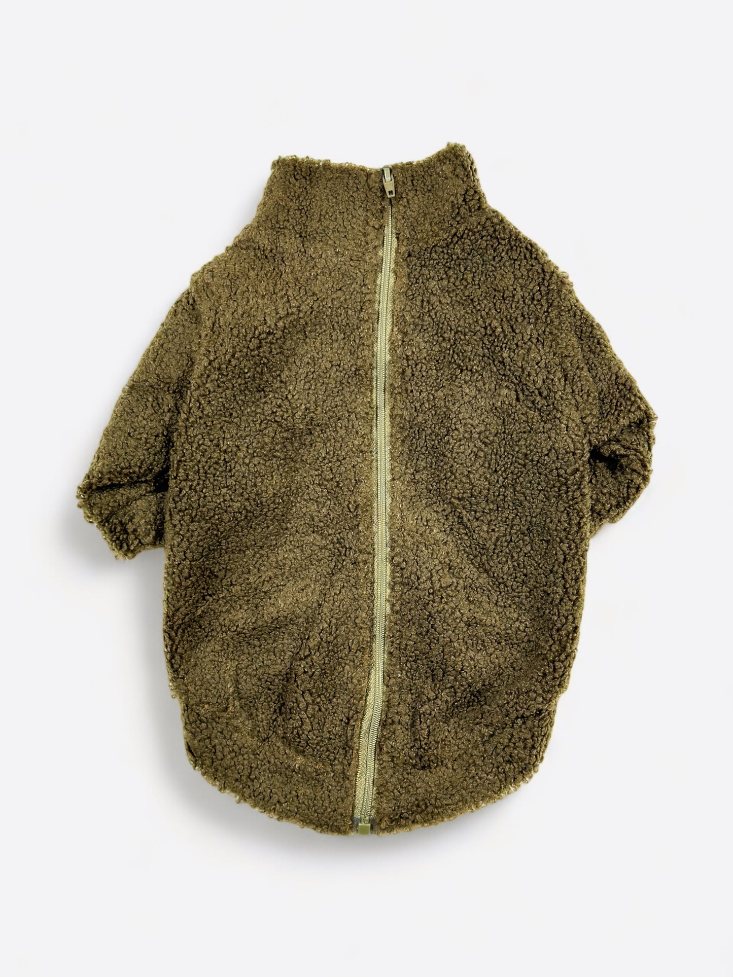 The Khaki Teddy Fleece