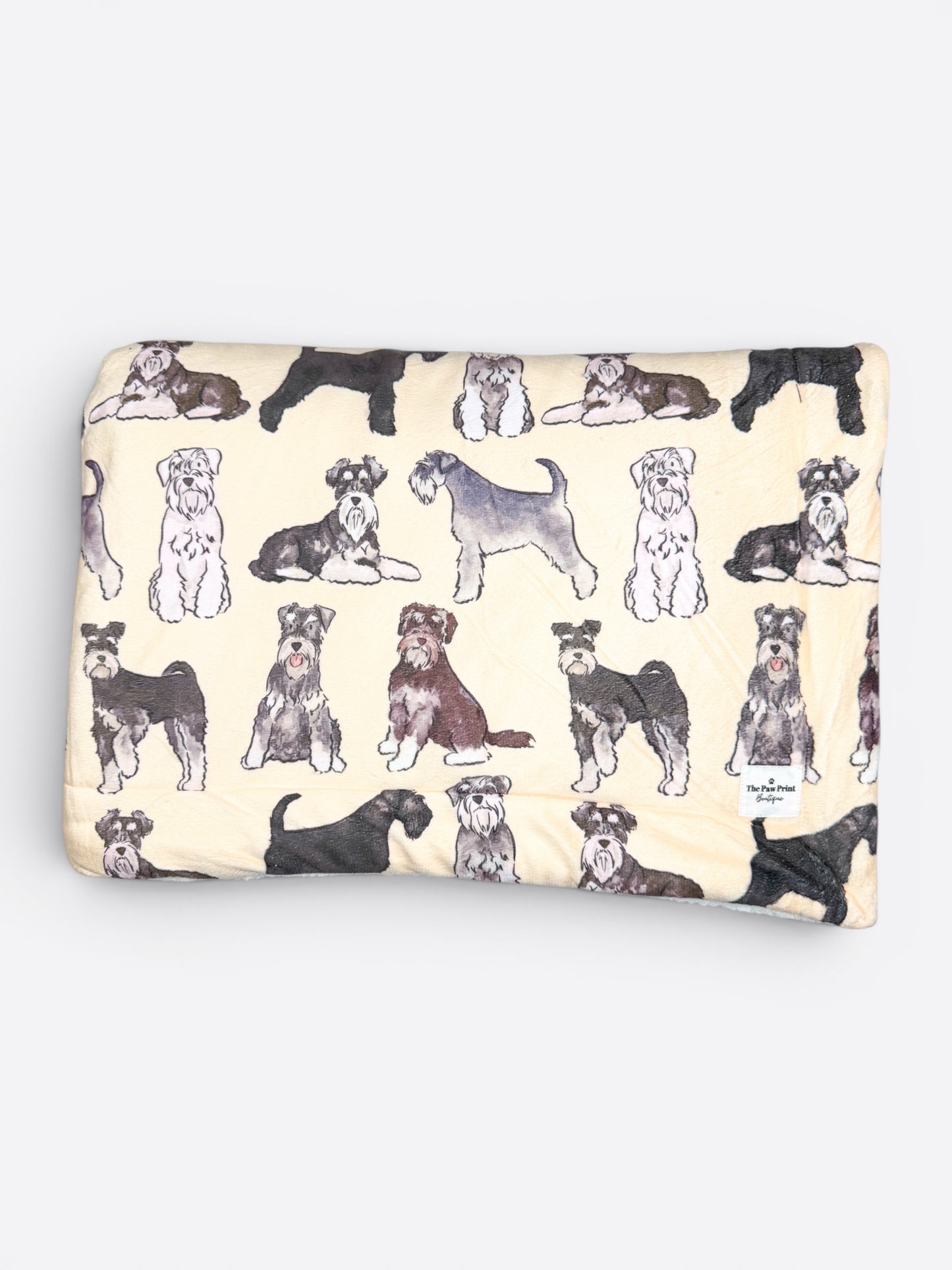Schnauzer Dog Blanket