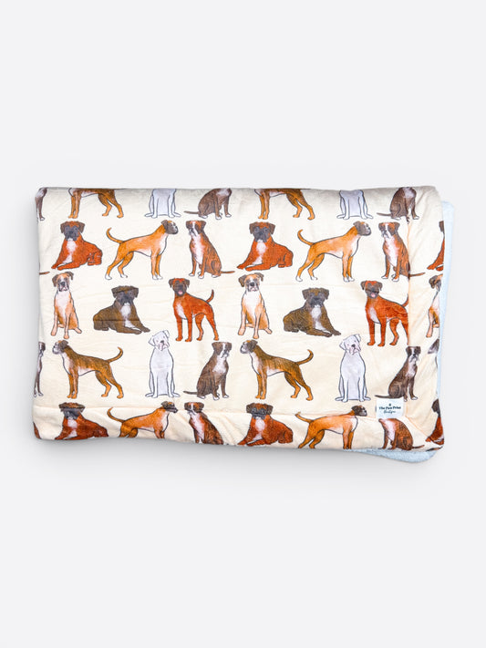 Boxer Dog Blanket