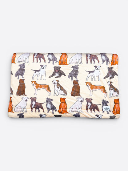 Staffy Dog Blanket