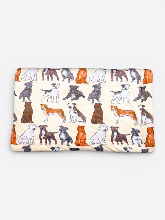 Staffy Dog Blanket