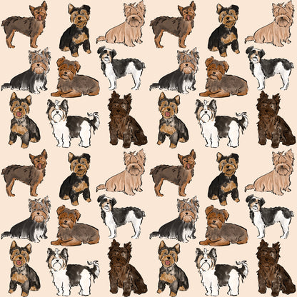 Yorkie Dog Blanket
